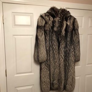 Silver Fox Coat